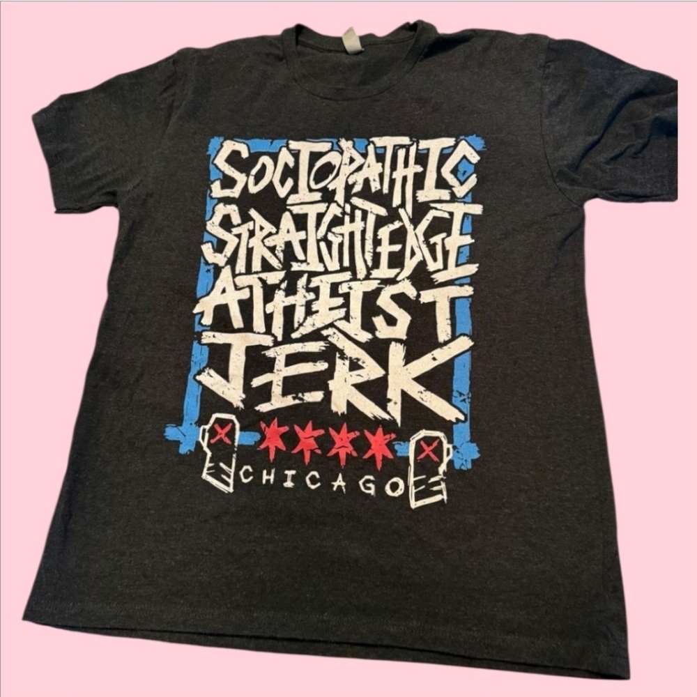 Pro-Wrestling Tees CM Punk AEW WWE T-Shirt (M)